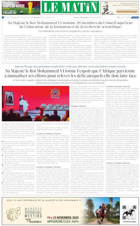 moroccan newspapers online
